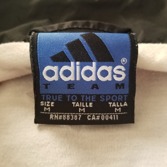 Adidas Men's Zip-up Windbreaker Jacket - Picture 3 of 4